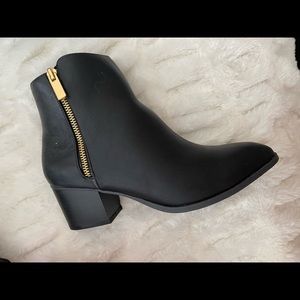Black booties from LULUs